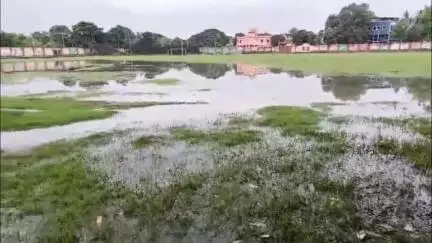 ବାରିପଦା ମ୍ୟୁନିସିପାଲଟି: ଅବହେଳିତ ମଧୁବନ ମିନି ଷ୍ଟାଡିୟମ, ଅସରାଏ ବର୍ଷାରେ ପଡିଆରେ ପାଣି ଜମା ଓ କାଦୁଅ ପଚପଚ  #jansamasya