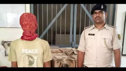नबीनगर: कोईरीडीह रोड के पास 441 लीटर अंग्रेजी शराब के साथ पिकअप किया गया ज़ब्त, चालक गिरफ्तार