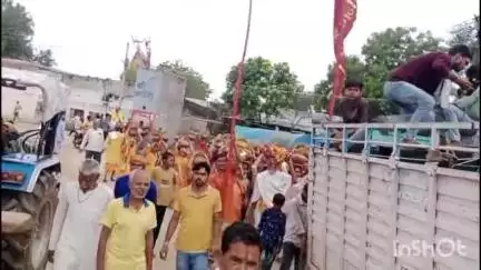 सबलगढ़: रामपुरा कलां में कलश यात्रा के साथ भागवत कथा ज्ञान यज्ञ का शुभारंभ