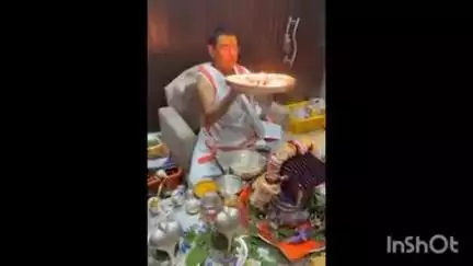 होशंगाबाद नगर: कृषि मंडी के सामने ललितांबा आश्रम में धर्माचार्य पं. सोमेश परसाई द्वारा आषाढ़ शुक्ल पक्ष की गुप्त नवरात्र में हुई पूजा