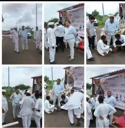 गजानन महाराज  पालखीच्या आरोग्य सेवेसाठी तसेच भाविकांना आरोग्य सेवा देण्यासाठी प्रथमोपचार  केंद्र बूथ बोरी.