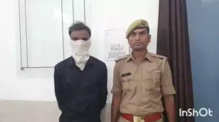 आगरा: महुअर कट के पास बंद मकानों में रैकी कर चोरी करने वाले अभियुक्त को किया गिरफ्तार