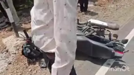ब्यौहारी: बन बिहार घाटी में बाइक पत्थर से टकराई, दो घायल