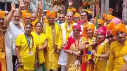 प्रयागराज में भगवान जगन्नाथ की रथ यात्रा का परंपरागत उल्लास और धार्मिकता के साथ किया गया शुभारंभ