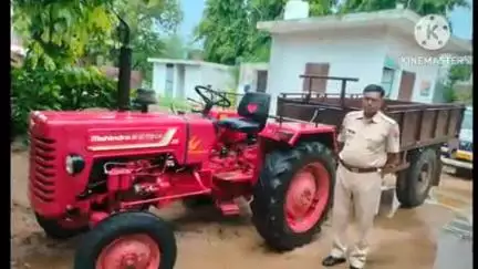सपोटरा: सात दिन पूर्व रात्री में गांव मांगरौल से हुई ट्रैक्टर-ट्रॉली चोरी को सपोटरा पुलिस ने गांव मोहनपुरा से किया बरामद