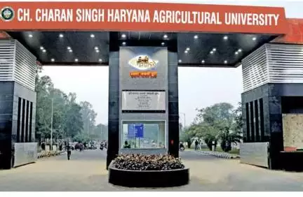 हरियाणा कृषि विश्वविद्यालय के गेट पर लटकी छात्रा ने रोते हुए लगाई यह गुहार, अभय चौटाला बोले- 'यह तानाशाही है’