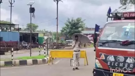 रायसेन: भगवान जगदीश स्वामी की यात्रा के लिए रायसेन पुलिस ने डाइवर्ट किया रुट, सलामतपुर चौराहे के पास भारी वाहनों को रोका गया