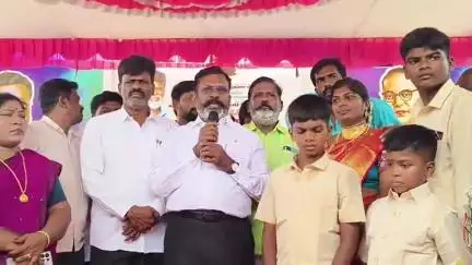 திருவள்ளூர்: யார் யாருடன் கூட்டணி என்பதை  எடப்பாடி  தான்  விளக்கம் அளிக்க வேண்டும் திருமா பேட்டி