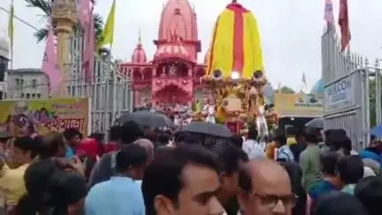 শহিদ মাতঙ্গিনী: মেচেদায় ইসকনের উদ্যোগে রথযাত্রার আয়োজন, উদ্বোধন করলেন রাজ্যের বিরোধী দলনেতা