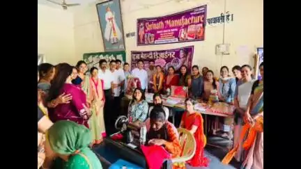चित्तौड़गढ़: कुंभा नगर क्षेत्र में लघु उद्योग भारती द्वारा कामकाजी महिलाओं के लिए कार्यक्रम का आयोजन, चित्तौड़गढ़ विधायक रहे मौजूद