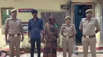 महाराजगंज: मिठौरा बाजार में गला दबाकर महिला की हत्या के मामले में सेमरा ढाला के पास पति और सास को किया गिरफ्तार