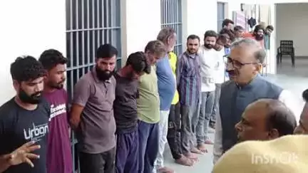 बारां: जिला एवं सेशन न्यायाधीश अशोक चौधरी ने जिला कारागृह का किया औचक निरीक्षण