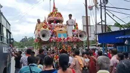 হেমতাবাদ: হেমতাবাদ সদর এলাকায় রথযাত্রার আয়োজন