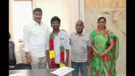 మంత్రి బీసీ జనార్దన్ రెడ్డి సహకారంతో ఐఐటి బాంబేలో సీటు సాధించిన నంద్యాల విద్యార్థి శబరి