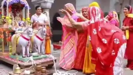 निवाई: फुटी बावड़ी स्थित प्राचीन श्री हरि कृष्ण चंद्र केशव राय मंदिर में श्री जगन्नाथ यात्रा का हुआ आयोजन