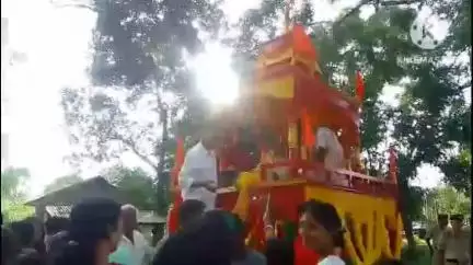 খোয়াই: খোয়াই গণকী জগন্নাথ আশ্রমে ঐতিহ্যবাহী রথযাত্রা উৎসব পালিত হয়