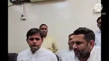 सोनीपत: राज्य मंत्री गौरव गौतम ने लघु सचिवालय परिसर में प्रेस वार्ता कर कांग्रेस पार्टी पर साधा निशाना