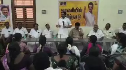 ராசிபுரம்: நாமகிரிப்பேட்டையில் திமுக தகவல் தொழில்நுட்ப அணி பொறுப்பாளர்களுக்கு பயிற்சி கூட்டம் நடைபெற்றது
