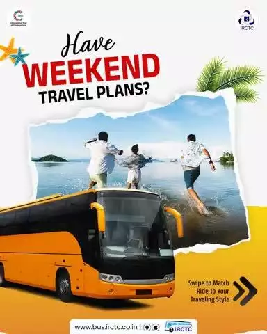 Need buses that match your traveling style?

Whether you are a Friday night traveller, a spontaneous backpacker, or big comfort seeker, IRCTC has got all your travel needs covered. Book your seat now!
