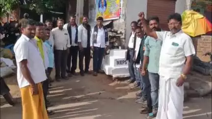 భూపాలపల్లి: గ్రామ గ్రామాన ఎమ్మార్పీఎస్ బలోపేతంపై దృష్టి :  ఎస్సీ ఎస్టీ అట్రాసిటీ మెంబర్ అంబాల చంద్రమౌళి