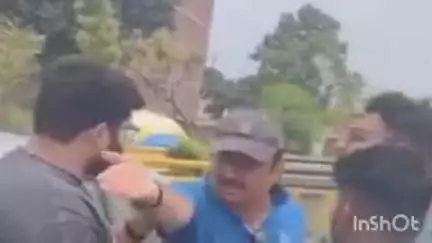 हुज़ूर: रीवा में बीच सड़क पर भिड़े रिटायर्ड DSP, जेपी मोड़ के पास ब्रेक लगने से टकराईं कई गाड़ियां