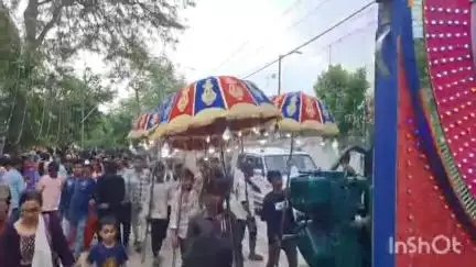 मुंगेर: जिले के विभिन्न इलाकों से भगवान जगन्नाथ की रथ यात्रा निकली, भारी संख्या में श्रद्धालु मौजूद रहे