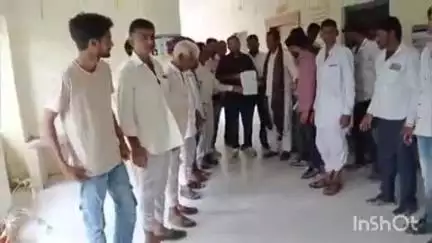 कपासन: मांगरोल में प्रेमचंद गायरी की मौत के मामले में गाडरी समाज ने कपासन SDM को CM के नाम सौंपा ज्ञापन