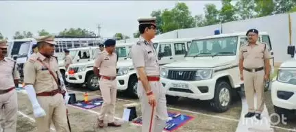 सूरजपुर: पुलिस महानिरीक्षक सरगुजा रेंज ने जिला सूरजपुर का किया वार्षिक निरीक्षण