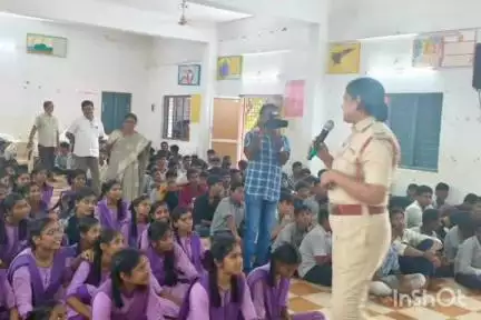 స్థానిక కస్పా హై స్కూల్ విద్యార్థులకు డ్రగ్స్ పై అవగాహన భారతీయ న్యాయ సేవ ఫౌండేషన్ కార్యదర్శి విజయ్ కుమార్