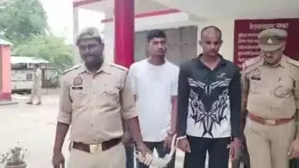 मुहम्मदाबाद गोहना: रानीपुर में पाक्सो व आईटी एक्ट से संबंधित वांछित अभियुक्त को गिरफ्तार कर भेजा गया जेल