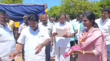 குளத்தூர்: சித்தன்னவாசல் கோடை விழா-2025, 2ம் நாள் நிகழ்வை சித்தன்னவாசலில் துவக்கி வைத்தார் அமைச்சர் ரகுபதி