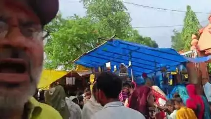 श्री जगन्नाथ स्वामी रथ यात्रा मनोर धाम जहां आज लाखों की संख्या में श्रद्धालु पहुंचे