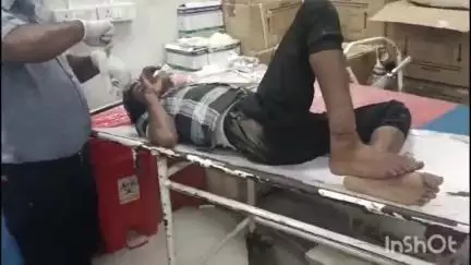 जहानाबाद: इरकी पेट्रोल पंप के पास दो बाइक सवार गिरकर हुए घायल, सदर अस्पताल में भर्ती