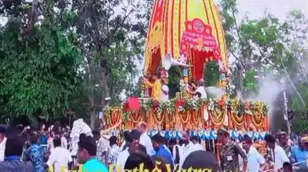মথুরাপুর ২: দিঘার জগন্নাথ ধামের রথযাত্রার শুভ উদ্বোধন ভার্চুয়াল ভাবে দেখানো হলো কাশিনগর এলাকায়