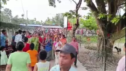 চোপড়া: শ্রী শ্রী জগন্নাথ দেবের রথযাত্রায় মেতে উঠল চোপড়া বাসী