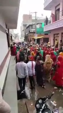 सुनेल: कस्बे में श्री नरसिंह भगवान की भव्य शोभायात्रा निकाली गई