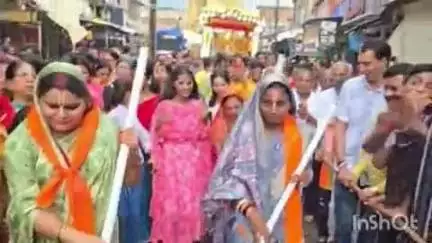 कोतमा: बिजुरी में भगवान जगन्नाथ की रथ यात्रा धूमधाम और उत्साह के साथ निकाली गई