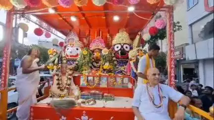 నిజామాబాద్ సౌత్: నగరంలో ఘనంగా ఇస్కాన్ ఆధ్వర్యంలో పూరి జగన్నాథ రథోత్సవ వేడుకలు