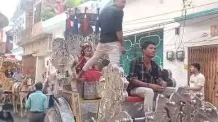 पीलीभीत: शहर में धूमधाम से भगवान जगन्नाथ की रथ यात्रा निकली, पुलिस की सुरक्षा व्यवस्था रही चौकस