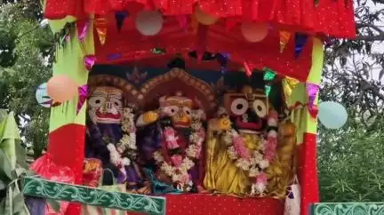 ଜଳେଶ୍ବର: ଗୁଡିଖାଳ ରେ ମହାପ୍ରଭୁ ଜଗନ୍ନାଥଙ୍କର ରଥଯାତ୍ରା ମହାସମାରୋହରେ ପାଳନ, ଶାନ୍ତି ଶୃଙ୍ଖଳା ପୋଲିସ ମୃତୟନ