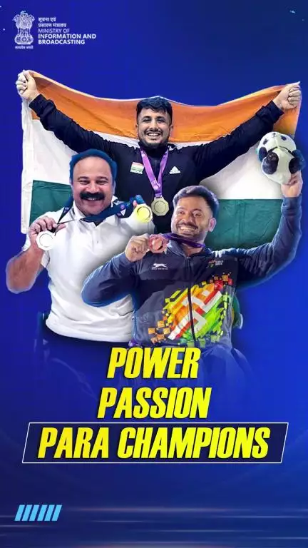 With courage as their compass and grit as their guide, our para athletes rise, taking India to new heights.