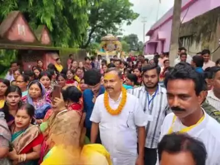 गोलमुरी-सह-जुगसलाई: कदमा से निकली नारवा जगन्नाथ महाप्रभु की रथ यात्रा, श्रद्धालुओं ने लिया आशीर्वाद