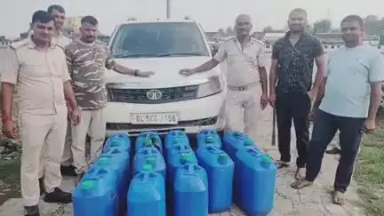बाराचट्टी: सूर्यमंडल जांच चौकी पर दो वाहनों से अवैध स्प्रिट, अंग्रेजी शराब व बीयर की बड़ी खेप बरामद
