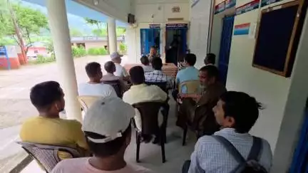 थल: थल पुलिस ने पंचायत चुनाव के संबंध में की बैठक