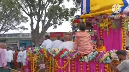 बरकट्ठा: गैड़ा में इस्कॉन संस्था और ग्रामीणों के सहयोग से भगवान जगन्नाथ की भव्य रथ यात्रा निकाली गई, विधायक अमित यादव रहे मौजूद