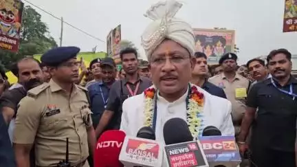 कांसाबेल: दोकड़ा में जगन्नाथ रथ यात्रा में शामिल हुए मुख्यमंत्री विष्णुदेव साय, दी शुभकामनाएं