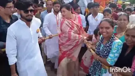 गुरूर: गुरुर में कड़ी सुरक्षा के बीच निकाली गई भगवान जगन्नाथ की रथयात्रा, MLA ने पूजा अर्चना कर की कामना