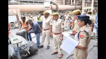 चित्तौड़गढ़: चंदेरिया में 105 क्विंटल अवैध मादक पदार्थ को पुलिस की निगरानी में किया गया नष्ट