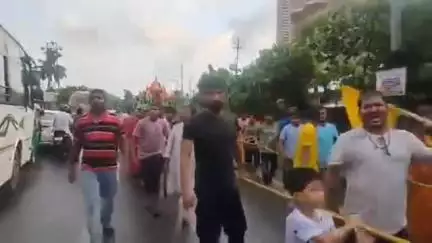 উদয়পুর: মাতাবাড়িতে আয়োজিত রথযাত্রা, রথে জগন্নাথের বদলে থাকেন বিষ্ণু দেবের মূর্তি
