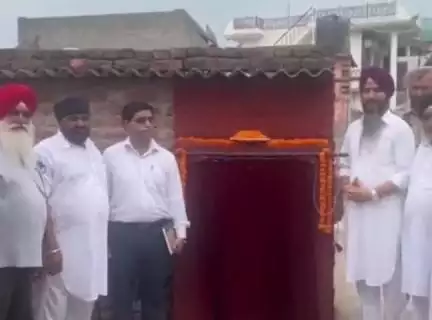 ਹੁਸ਼ਿਆਰਪੁਰ: ਕਾਵਾਵਾਲੀ ਗੋਰਸੀਆਂ ਵਿੱਚ ਵਿਕਾਸ ਕਾਰਜਾਂ ਦਾ ਵਿਧਾਇਕ ਘੁੰਮਣ ਨੇ ਕੀਤਾ ਉਦਘਾਟਨ